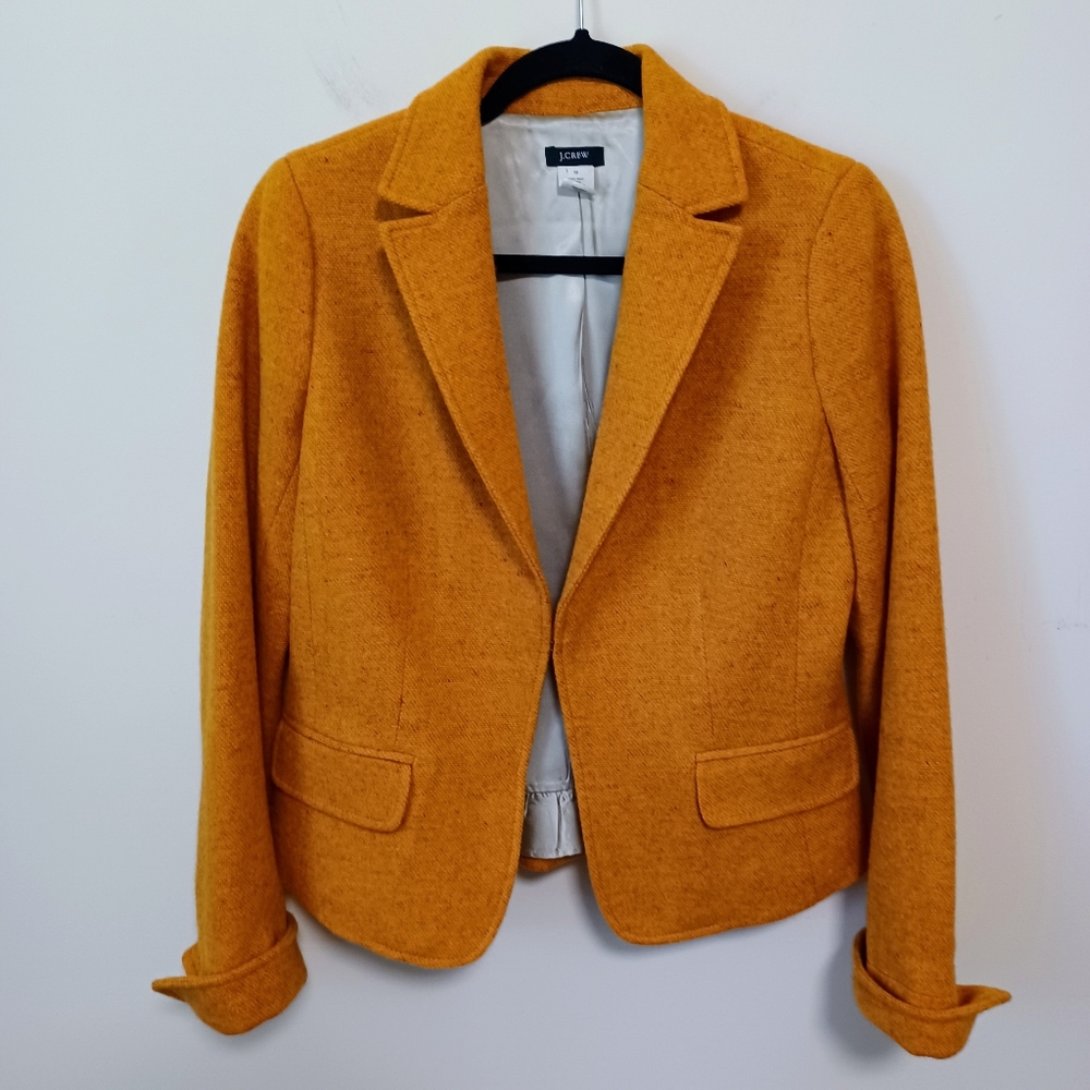 J.Crew Women's Wool Jacket Sz 10